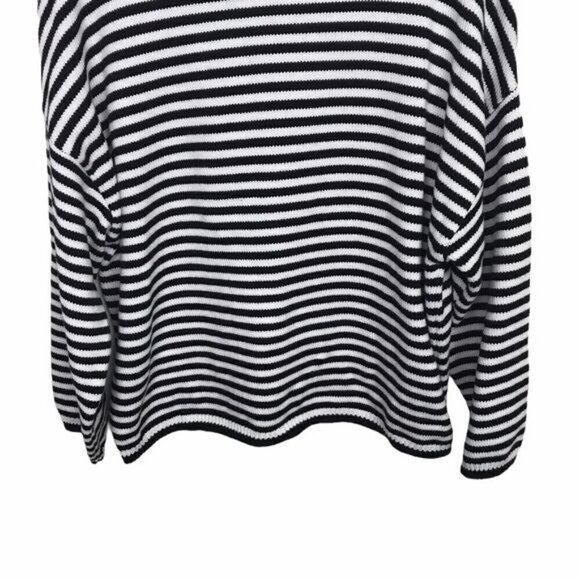 SundaysNYC 713 Oversized Stripe Sweater One Size - Picture 4 of 9